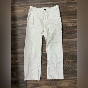 Goodthreads Women's White Chinos